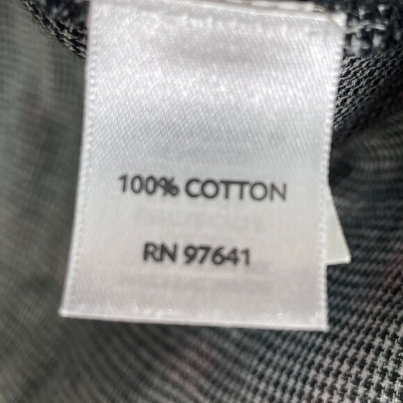 J Jill Womens Plus 3X Plaid Button Up Shirt Long Roll Tab Sleeve Top - Picture 4 of 8